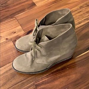 Jcrew Suede MacAlister Wedges *EUC*